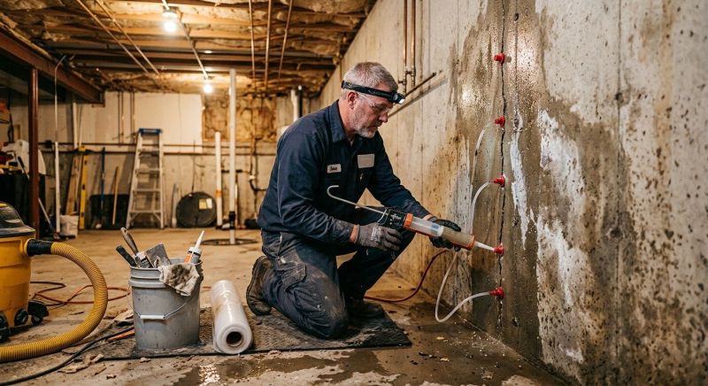 Basement Waterproofing in Greenville, SC